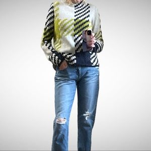 Gerry Weber Multicolor Crew Neck Sweater